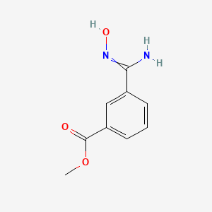 molecular formula C9H10N2O3 B1351476 Methyl 3-(N'-hydroxycarbamimidoyl)benzoate 