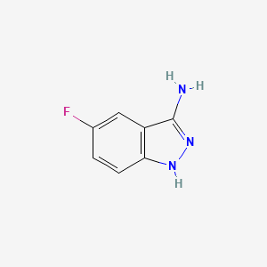 molecular formula C7H6FN3 B1351503 5-fluoro-1H-indazol-3-amine CAS No. 61272-72-8