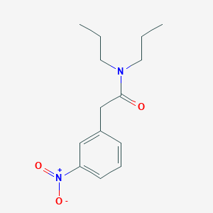 molecular formula C14H20N2O3 B135151 2-(3-Nitrophenyl)-N,N-dipropylacetamide CAS No. 97351-97-8