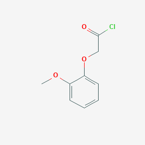 molecular formula C9H9ClO3 B1351533 (2-Methoxy-phenoxy)-acetyl chloride CAS No. 40926-73-6