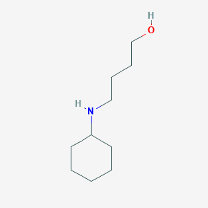 molecular formula C10H21NO B1351544 4-环己基氨基-丁醇-1 CAS No. 78345-58-1