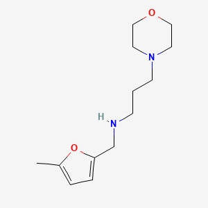 molecular formula C13H22N2O2 B1351559 (5-甲基呋喃-2-基甲基)-(3-吗啉-4-基丙基)-胺 CAS No. 626208-54-6