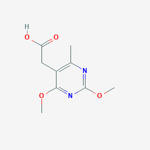 (2,4-Dimethoxy-6-methyl-pyrimidin-5-yl)-acetic acid