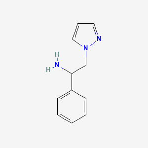 1-phenyl-2-(1H-pyrazol-1-yl)ethanamine