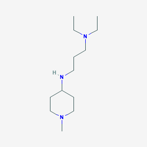 molecular formula C13H29N3 B1351573 N,N-二乙基-N'-(1-甲基哌啶-4-基)-丙烷-1,3-二胺 CAS No. 626217-85-4