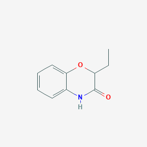 molecular formula C10H11NO2 B1351575 2-乙基-2H-苯并[b][1,4]噁嗪-3(4H)-酮 CAS No. 90921-75-8