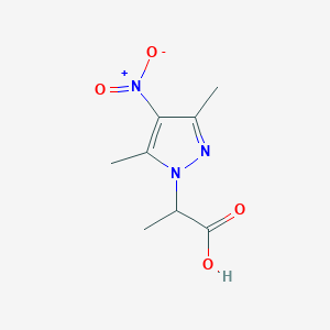 2-(3,5-dimethyl-4-nitro-1H-pyrazol-1-yl)propanoic acid