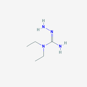 molecular formula C5H14N4 B135158 2-Amino-1,1-diethylguanidine CAS No. 125730-13-4