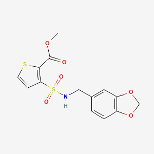 molecular formula C14H13NO6S2 B1351604 Polyoxyethylene sorbitan trioleate CAS No. 9005-70-3