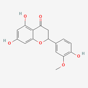 molecular formula C16H14O6 B1351609 Homoeriodictyol (+/-)- CAS No. 69097-98-9