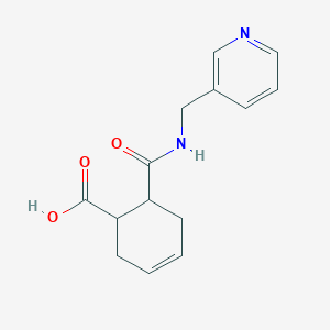 6-[(Pyridin-3-ylmethyl)-carbamoyl]-cyclohex-3-enecarboxylic acid