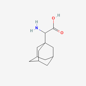 molecular formula C12H19NO2 B1351629 2-(Adamantan-1-yl)-2-aminoacetic acid CAS No. 60256-21-5