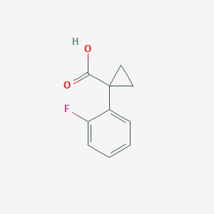 1-(2-fluorophenyl)cyclopropanecarboxylic acid
