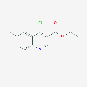 Ethyl 4-chloro-6,8-dimethylquinoline-3-carboxylate