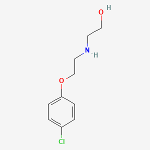 2-{[2-(4-Chlorophenoxy)ethyl]amino}ethanol