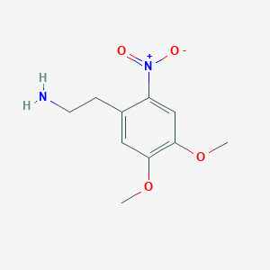 2-(4,5-Dimethoxy-2-nitrophenyl)ethanamine