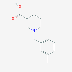 1-(3-Methylbenzyl)piperidine-3-carboxylic acid