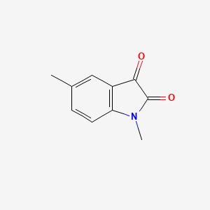 molecular formula C10H9NO2 B1351723 1,5-Dimethylindoline-2,3-dione CAS No. 66440-60-6