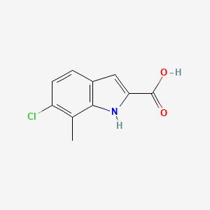 6-chloro-7-methyl-1H-indole-2-carboxylic Acid