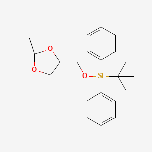 tert-Butyl((2,2-dimethyl-1,3-dioxolan-4-yl)methoxy)diphenylsilane