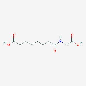 molecular formula C10H17NO5 B135176 Suberylglycine CAS No. 60317-54-6