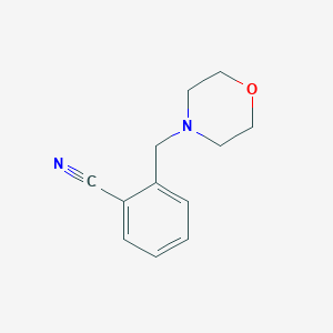 molecular formula C12H14N2O B1351762 2-(Morpholin-4-ylmethyl)benzonitrile CAS No. 37812-33-2