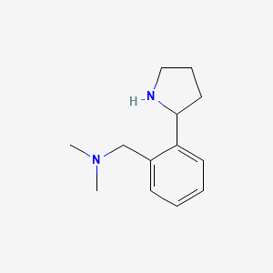 N,N-Dimethyl[2-(2-pyrrolidinyl)phenyl]methanamine