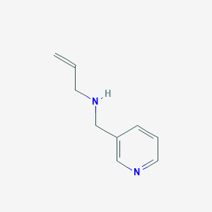 N-(pyridin-3-ylmethyl)prop-2-en-1-amine