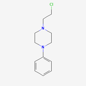 1-(2-Chloroethyl)-4-phenylpiperazine
