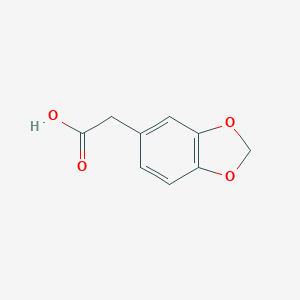 molecular formula C9H8O4 B135183 1,3-苯并二氧杂环戊酸 CAS No. 2861-28-1
