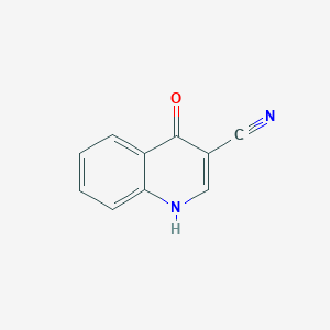 molecular formula C10H6N2O B1351834 4-Hydroxyquinoline-3-carbonitrile CAS No. 71083-59-5