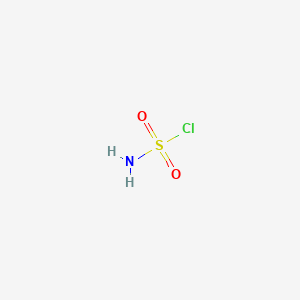 molecular formula ClH2NO2S B135185 Sulfamoyl chloride CAS No. 7778-42-9