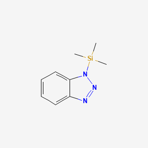molecular formula C9H13N3Si B1351850 1-(Trimethylsilyl)-1H-benzotriazole CAS No. 43183-36-4