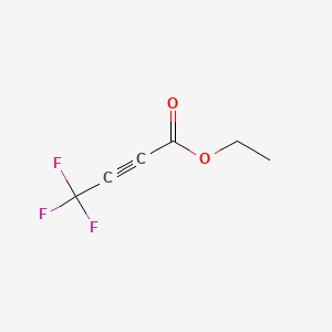 molecular formula C6H5F3O2 B1351858 Ethyl 4,4,4-trifluorobut-2-ynoate CAS No. 79424-03-6