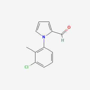 1-(3-chloro-2-methylphenyl)-1H-pyrrole-2-carbaldehyde