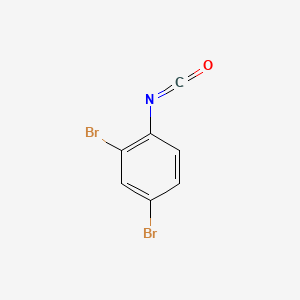 molecular formula C7H3Br2NO B1351879 2,4-二溴苯异氰酸酯 CAS No. 55076-90-9
