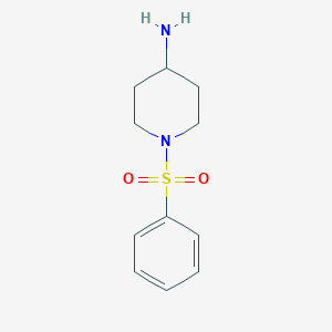 molecular formula C11H16N2O2S B1351887 1-(Phenylsulfonyl)piperidin-4-amine CAS No. 228259-70-9