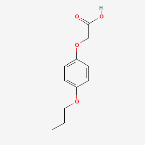 molecular formula C11H14O4 B1351894 2-(4-propoxyphenoxy)acetic Acid CAS No. 713509-19-4