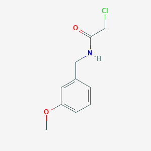 molecular formula C10H12ClNO2 B1351895 2-chloro-N-(3-methoxybenzyl)acetamide CAS No. 40023-02-7