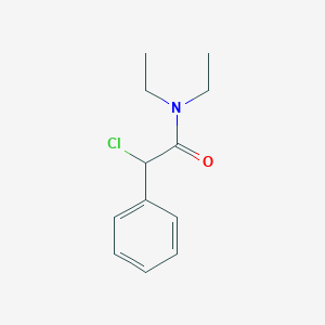 molecular formula C12H16ClNO B1351908 2-chloro-N,N-diethyl-2-phenylacetamide CAS No. 65117-31-9