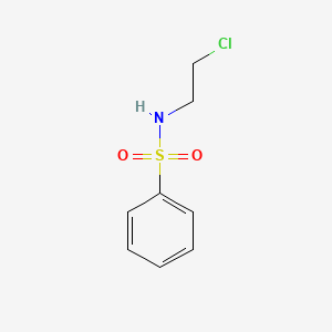 molecular formula C8H10ClNO2S B1351930 N-(2-chloroethyl)benzenesulfonamide CAS No. 6453-86-7