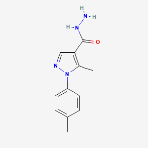 5-Methyl-1-P-tolyl-1H-pyrazole-4-carbohydrazide