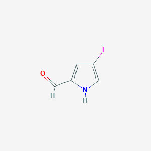 4-iodo-1H-pyrrole-2-carbaldehyde