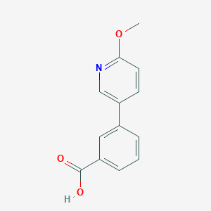 3-(6-methoxypyridin-3-yl)benzoic Acid