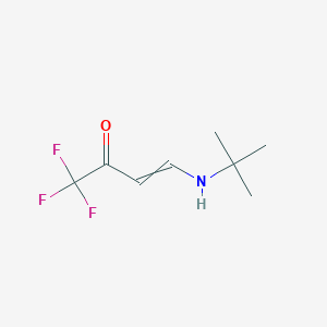 4-(Tert-butylamino)-1,1,1-trifluorobut-3-en-2-one
