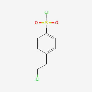 4-(2-Chloroethyl)benzene-1-sulfonyl chloride