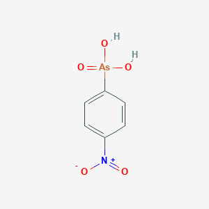 molecular formula C6H6AsNO5 B135203 Nitarsone CAS No. 98-72-6