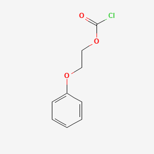 molecular formula C9H9ClO3 B1352053 2-Phenoxyethyl chloroformate CAS No. 34743-87-8