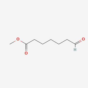 molecular formula C8H14O3 B1352054 7-氧代庚酸甲酯 CAS No. 35376-00-2
