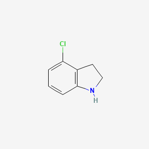 molecular formula C8H8ClN B1352058 4-Chloroindoline CAS No. 41910-64-9